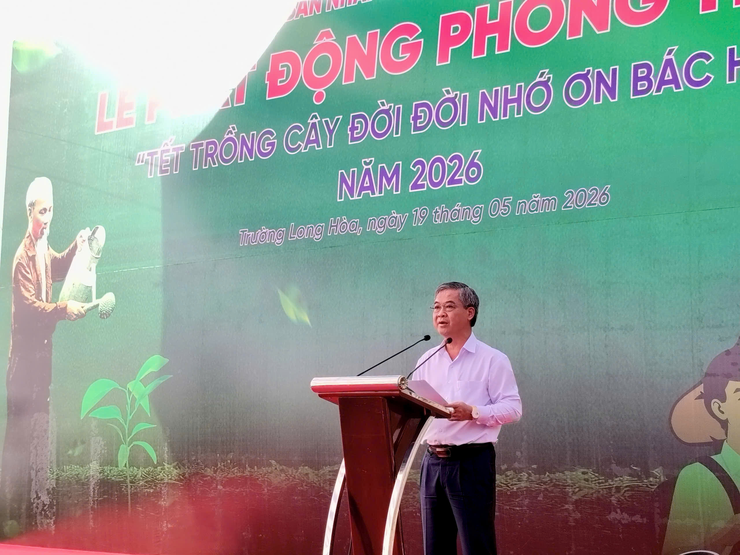 Vĩnh Long phát động “Tết trồng cây đời đời nhớ ơn Bác Hồ” năm 2026
