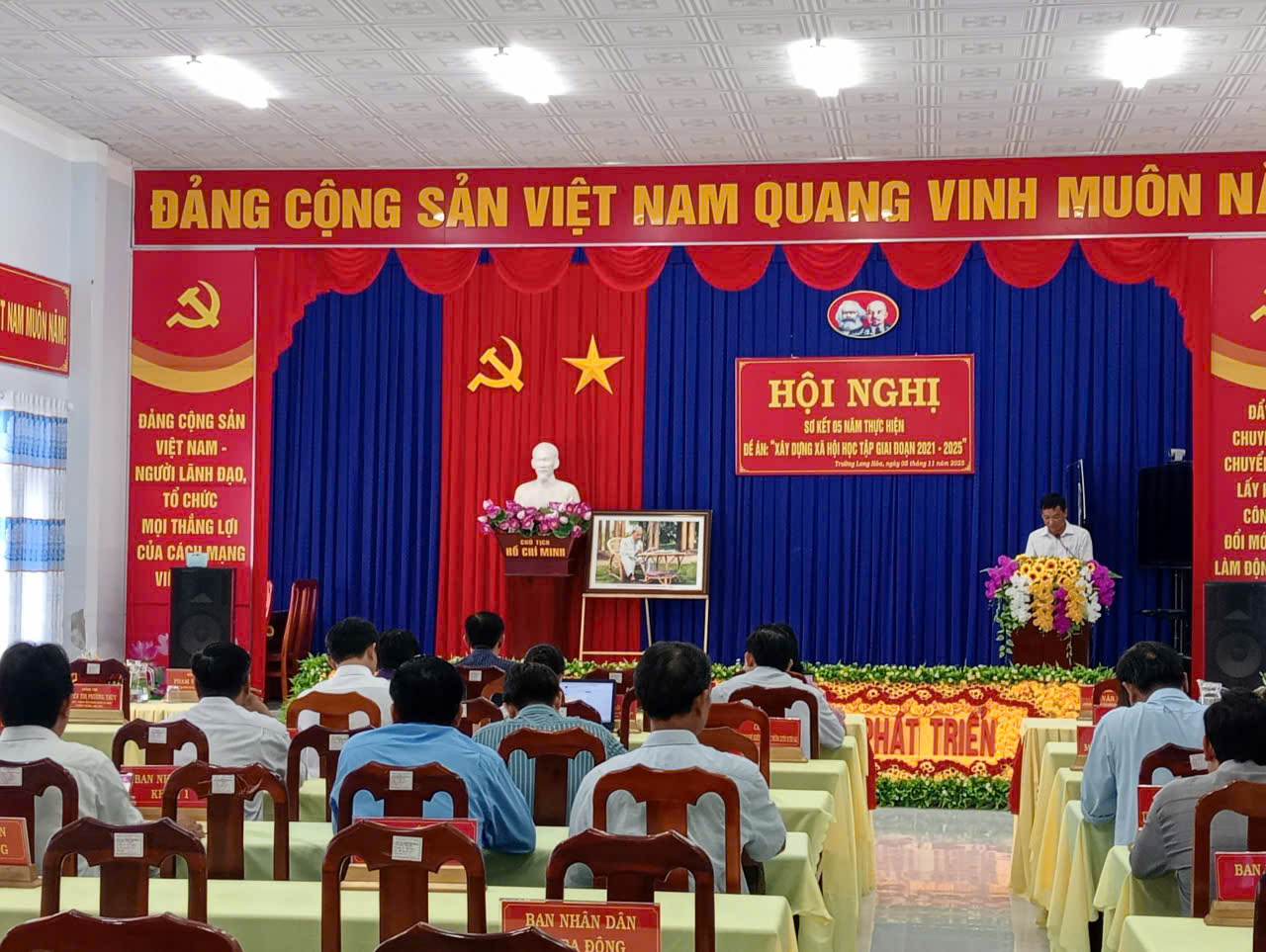  Phường Trường Long Hòa tổ chức Hội nghị sơ kết 05 năm thực hiện Đề án:  
“Xây dựng xã hội học tập giai đoạn 2021 - 2030” 