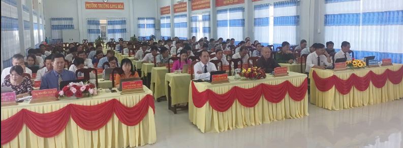 Kỳ họp thứ tư Hội đồng nhân dân phường Trường Long Hòa