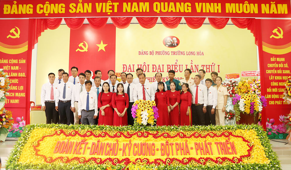 Đại hội đại biểu Đảng bộ phường Trường Long Hòa lần thứ I, nhiệm kỳ 2025 - 2030.