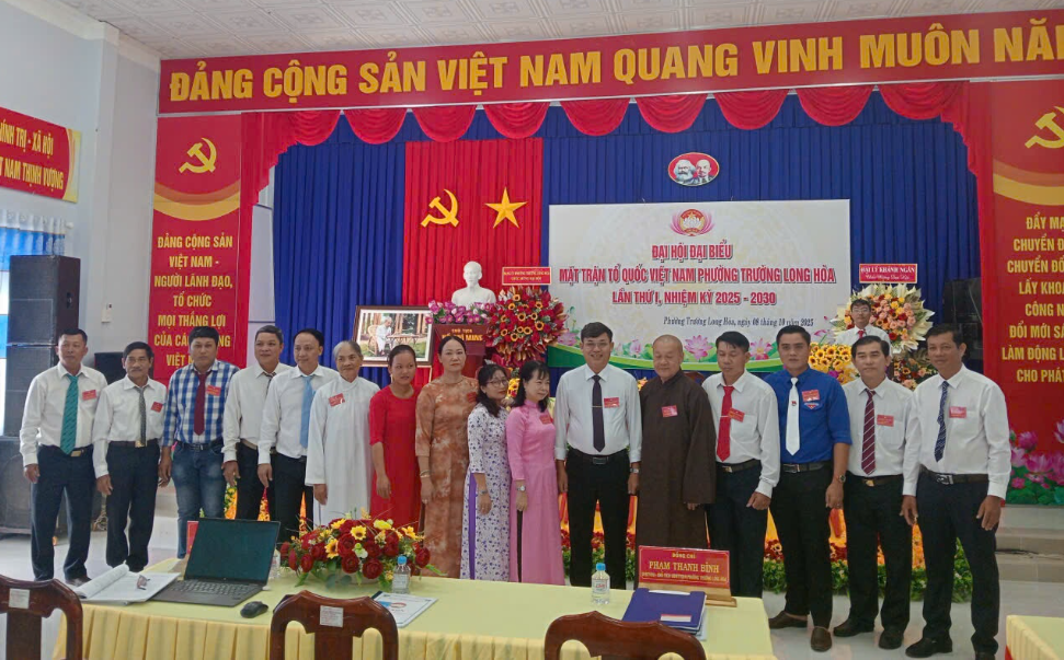 Đại hội Đại biểu Mặt trận Tổ quốc Việt Nam phường Trường Long Hòa lần thứ I, nhiệm kỳ 2025 – 2030